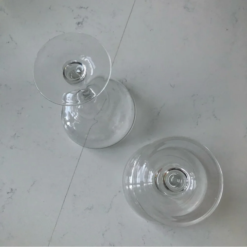 Crate & Barrel margarita glasses